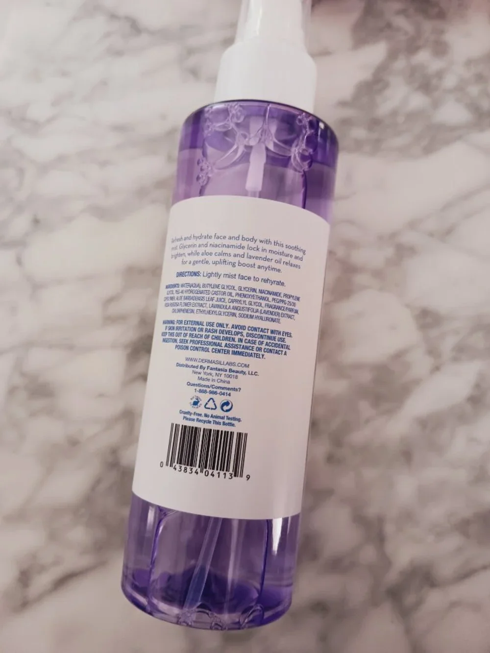 Dermasil Soothing Face and Body Spray with Aloe & Lavender
